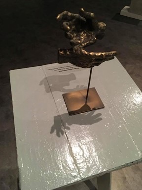 Γιώργος Ζογγολόπουλος, "Χέρια", 1992, ορείχαλκος