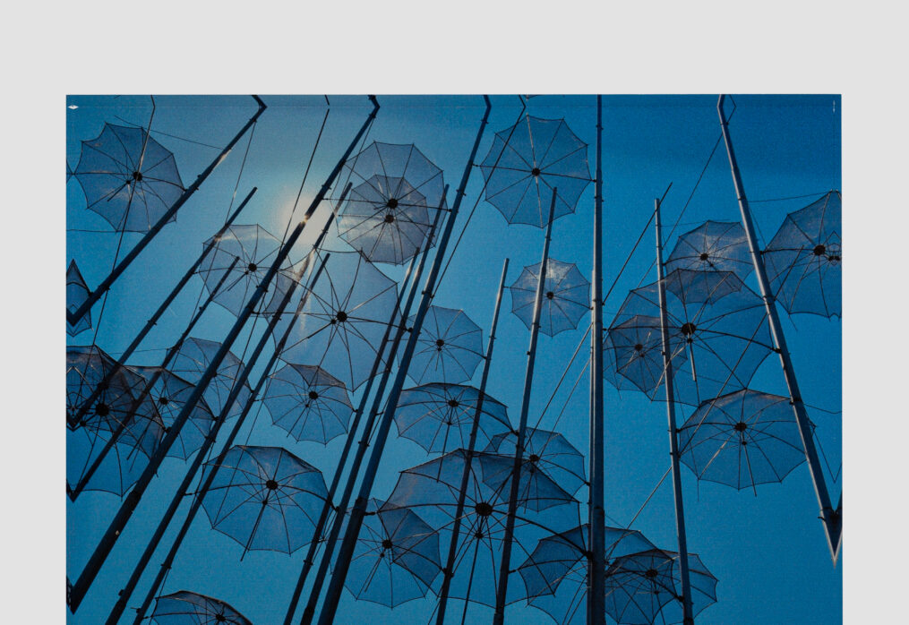 THESSALONIKI UMBRELLAS, 1997. VENICE BIENNALE (204L)